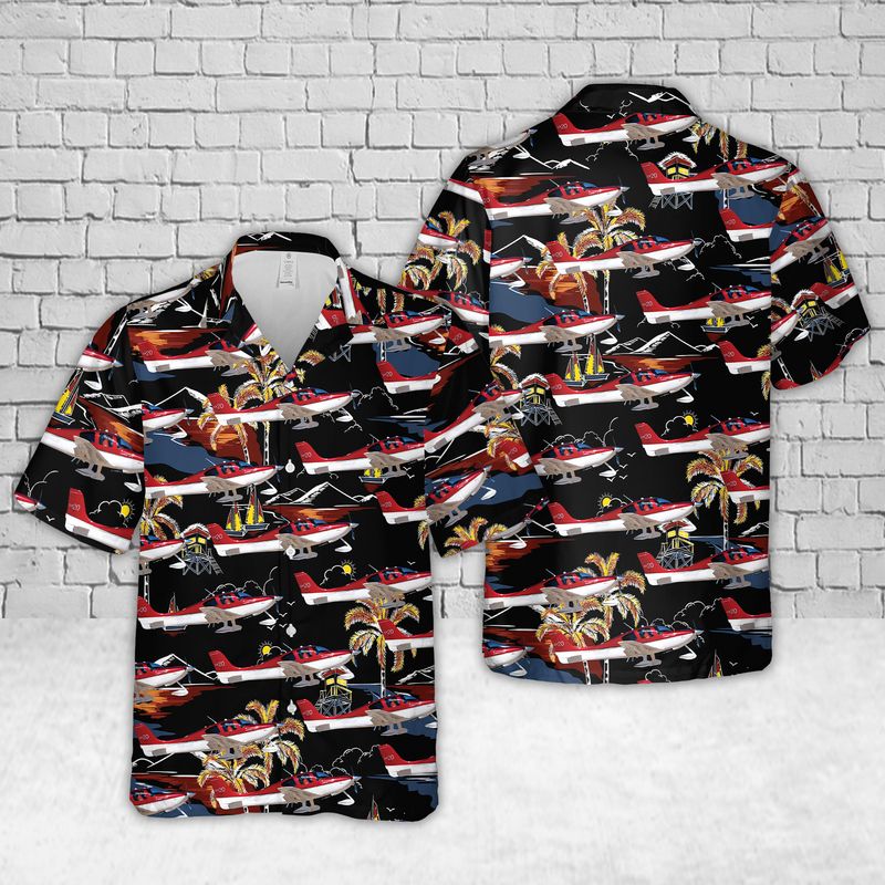 U.S Air Force Cirrus SR20 Hawaiian Shirt