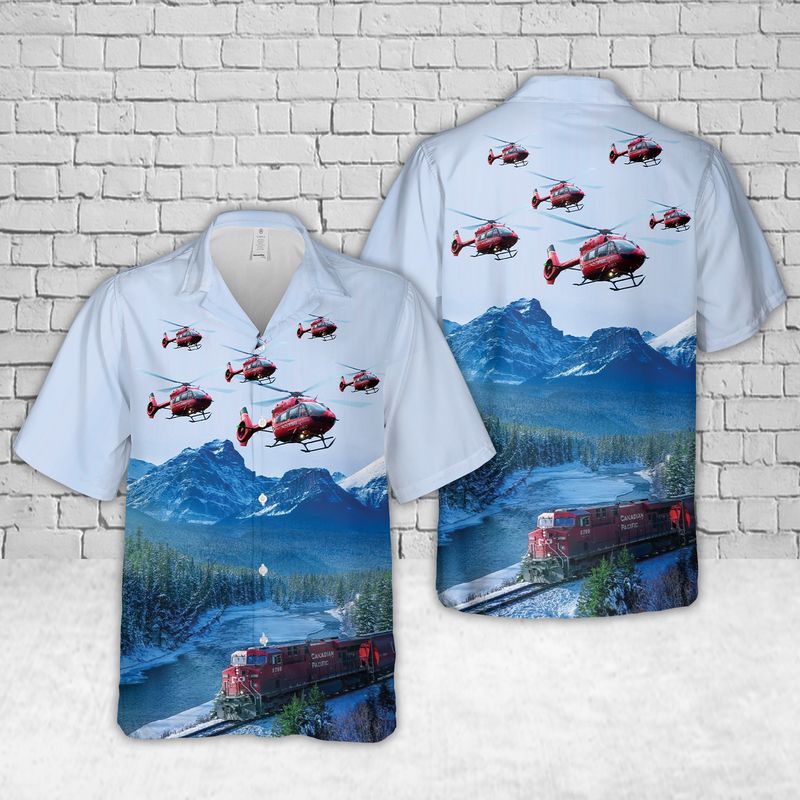 Canada STARS Air Ambulance Hawaiian Shirt