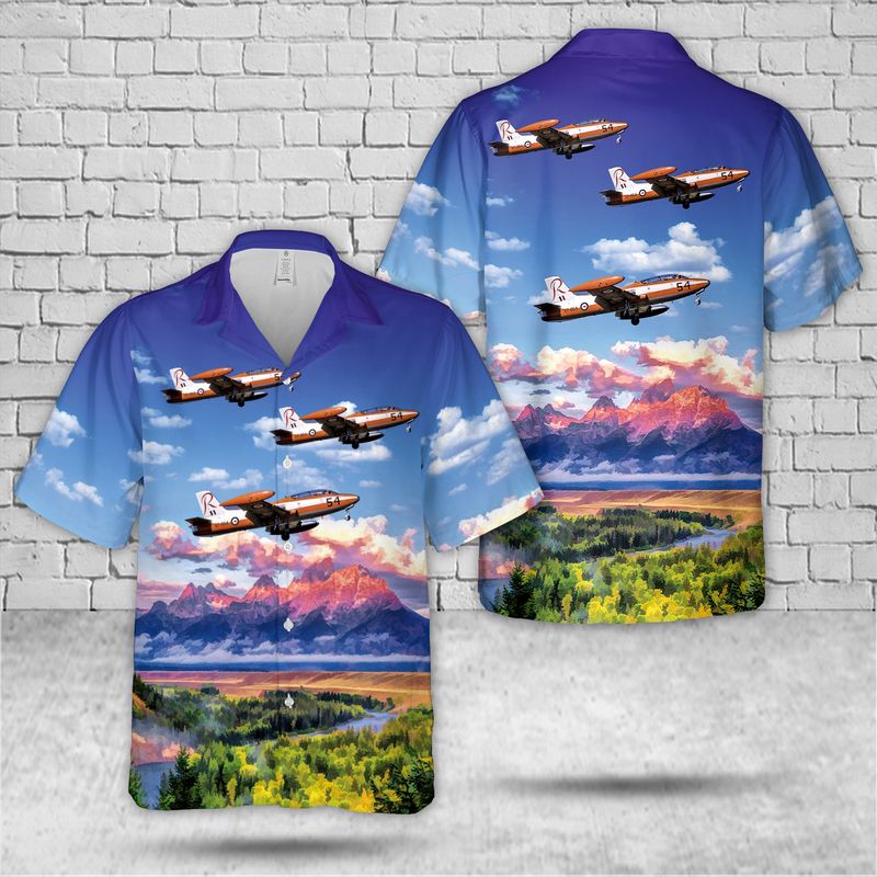 Royal Australian Air Force Aermacchi MB-326 Hawaiian Shirt