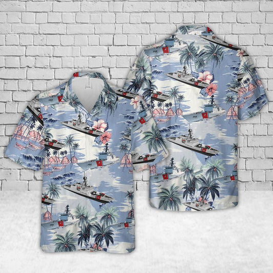 US Coast Guard Legend-class cutter Hawaiian Shirt