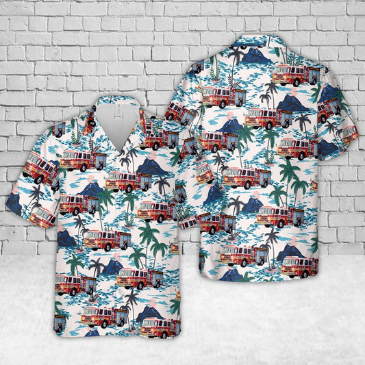Orange County Fire Rescue Hawaiian Shirt
