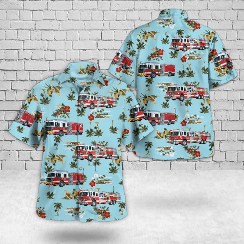 Highland Park, Illinois, Highland Park Firefighters Association Hawaiian Shirt