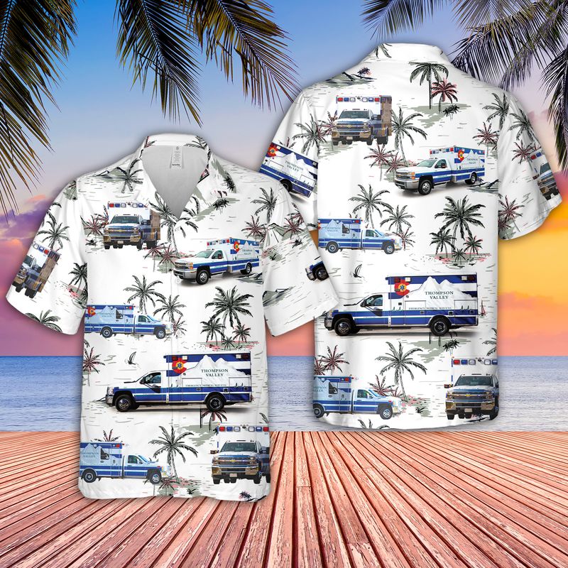 Thompson Valley EMS Hawaiian Shirt