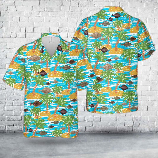 Alaska Halibut Hawaiian Shirt