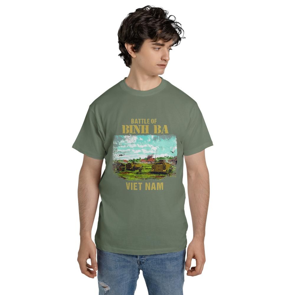 Australian Veteran Battle of Binh Ba Vietnam Classic Unisex T-Shirt Comfort Colors 1717