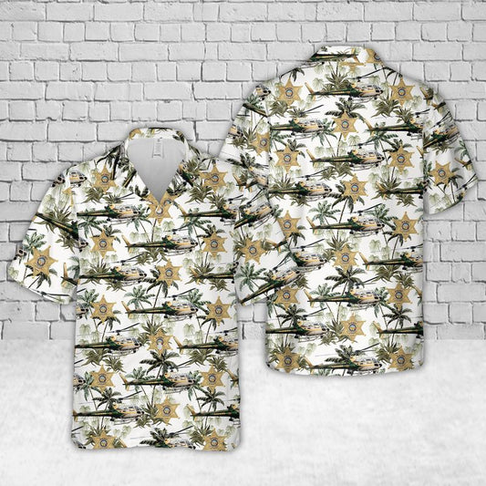 Orange County Sheriff's Department Helicopter Hawaiian Shirt