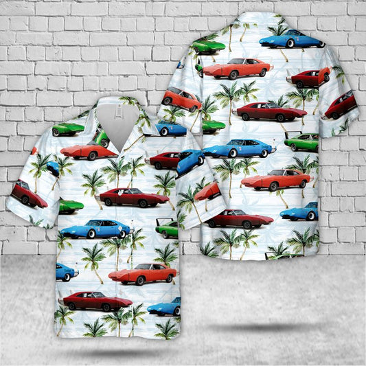 1969 Dodge Charger Daytona Hawaiian Shirt