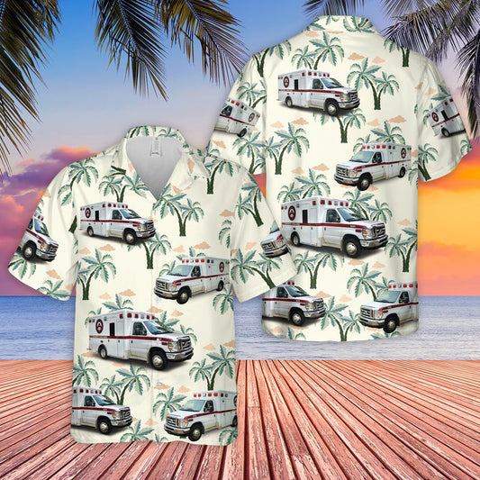 Missoula Emergency Services Hawaiian Shirt