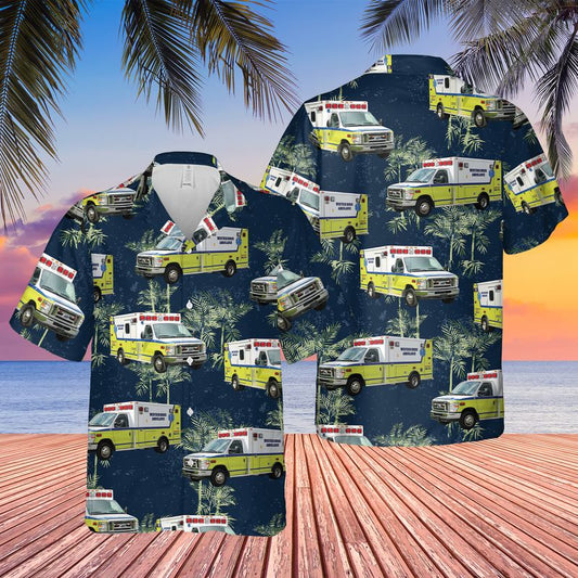 Pennsylvania Western Berks Ambulance Hawaiian Shirt