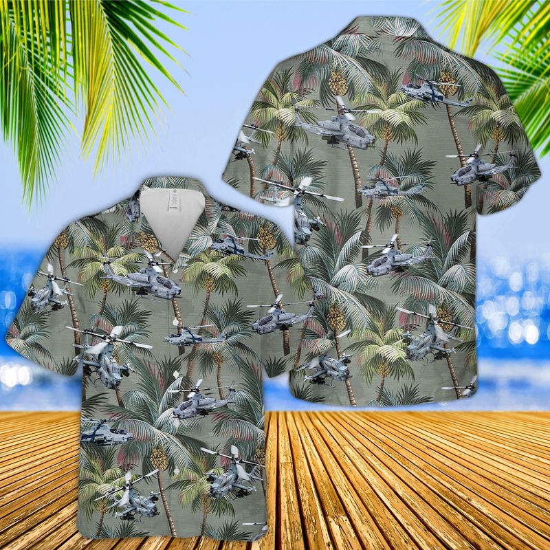Bell AH-1Z Viper Hawaiian Shirt