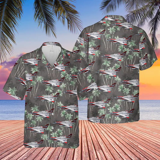 US Air Force Convair YB-58A-1-CF Hustler Hawaiian Shirt