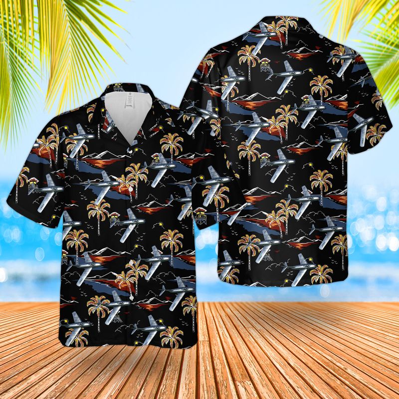 US Air Force MIG-15 Hawaiian Shirt