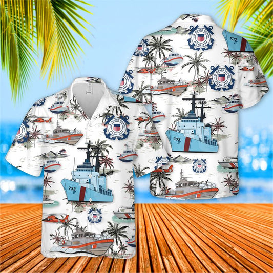 US Coast Guard Hawaiian Shirt