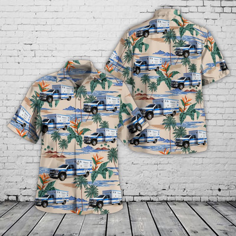 Webster, Massachusetts, Webster Emergency Medical Services (Webster EMS) Hawaiian Shirt