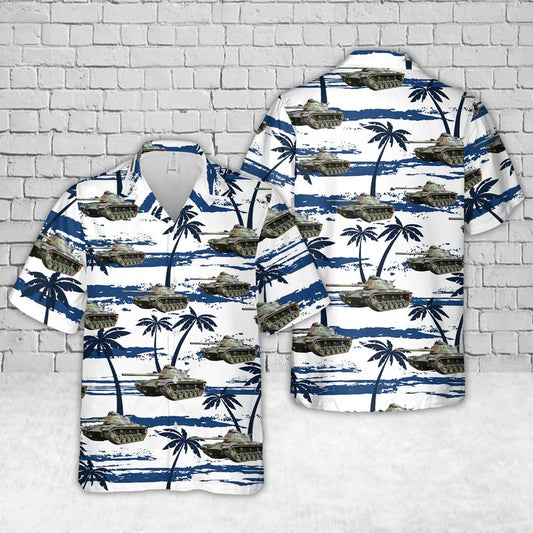 National Guard M60 Tank Hawaiian Shirt
