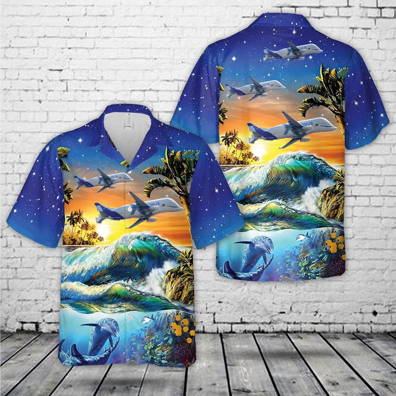 F-WBXL A330 Beluga XL Hawaiian Shirt