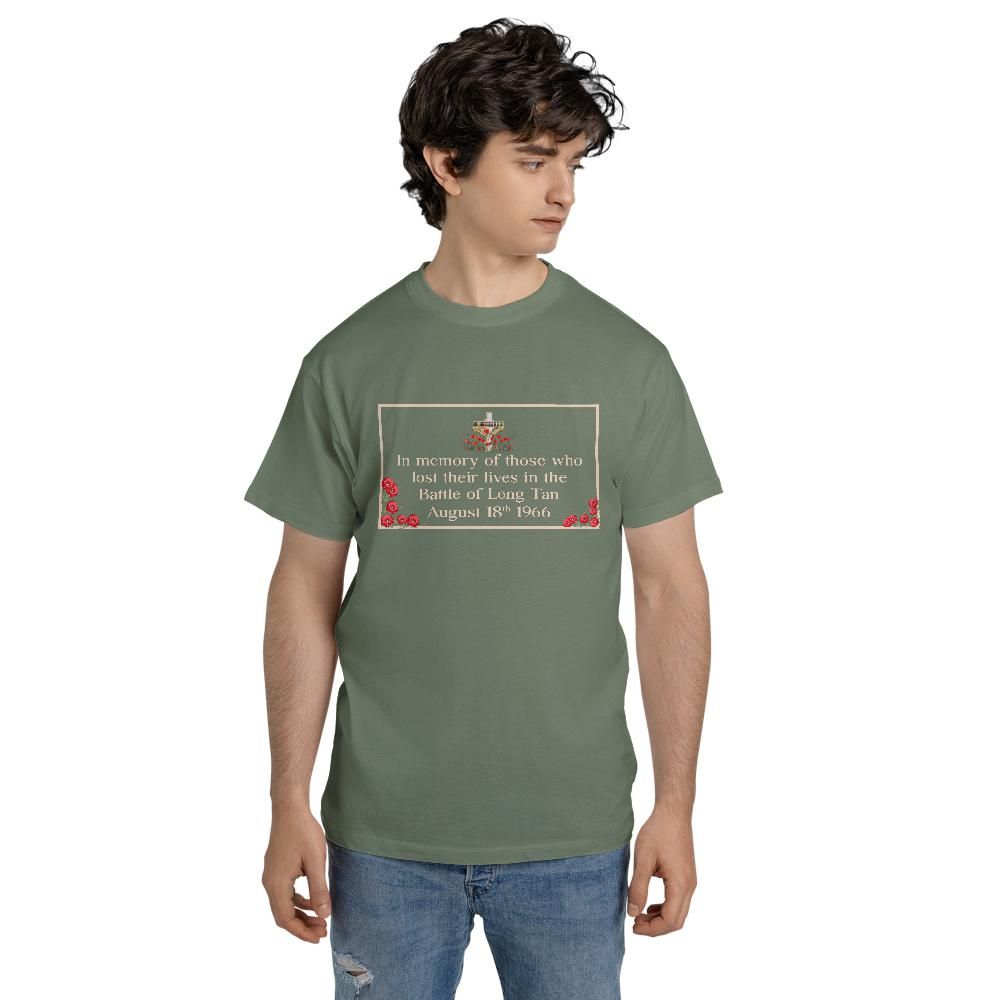 Australian Veteran Battle Of Long Tan Vietnam Classic Unisex T-Shirt Comfort Colors 1717