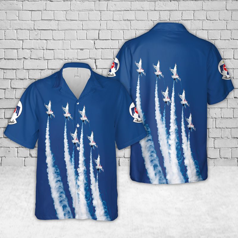 USAF Thunderbirds Show Hawaiian Shirt