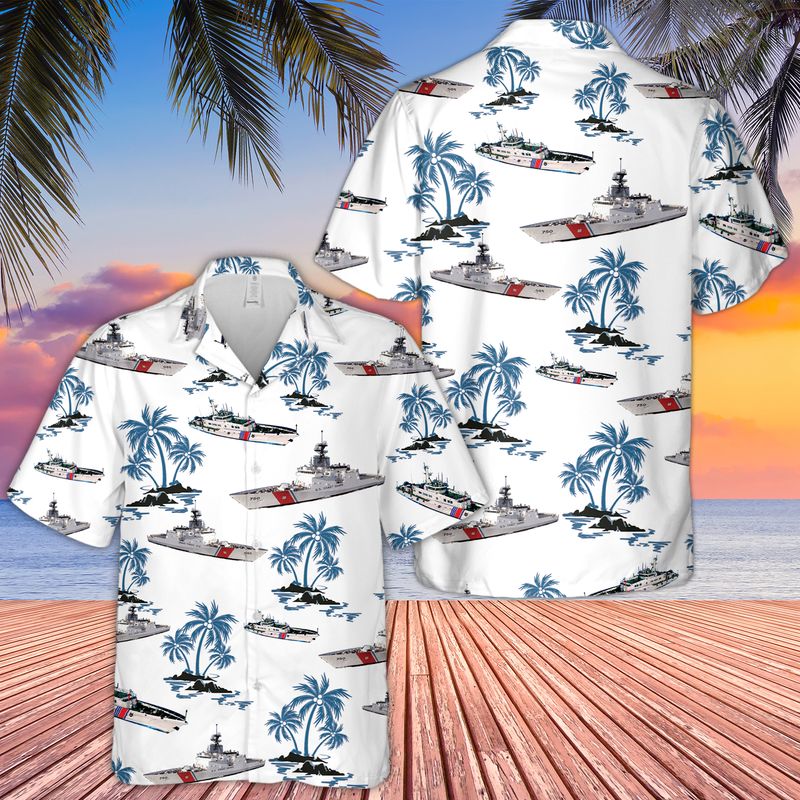 US Coast Guard Hawaiian Shirt