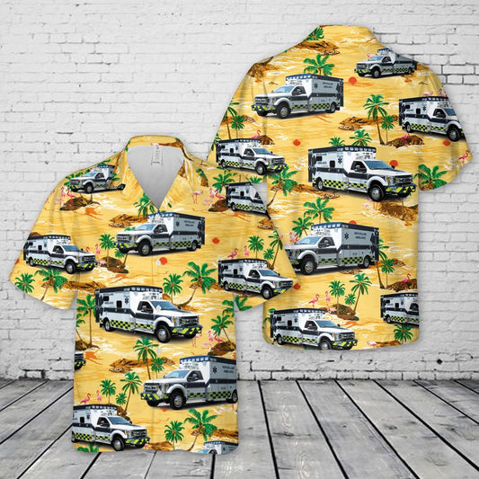 Pennsylvania New Holland EMS Hawaiian Shirt