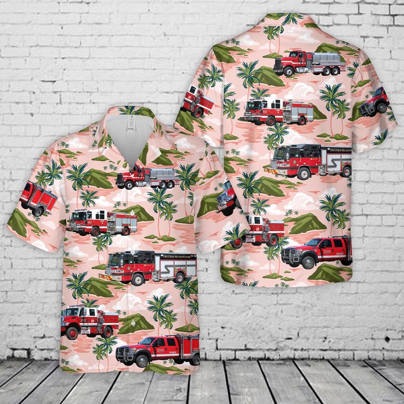 Washoe County, Nevada Truckee Meadows Fire Protection District Hawaiian Shirt