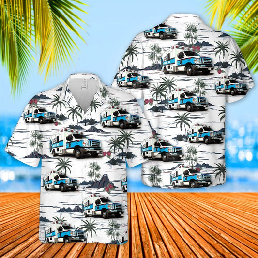 Pulaski County Ambulance Service Hawaiian Shirt