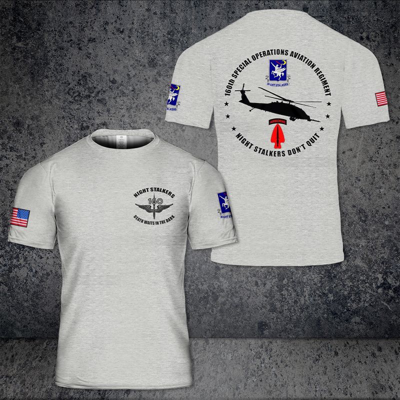 160th SOAR - Special Operations Aviation Regiment 3D T-shirt