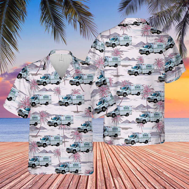 Virginia Beach Volunteer Rescue Squad Hawaiian Shirt