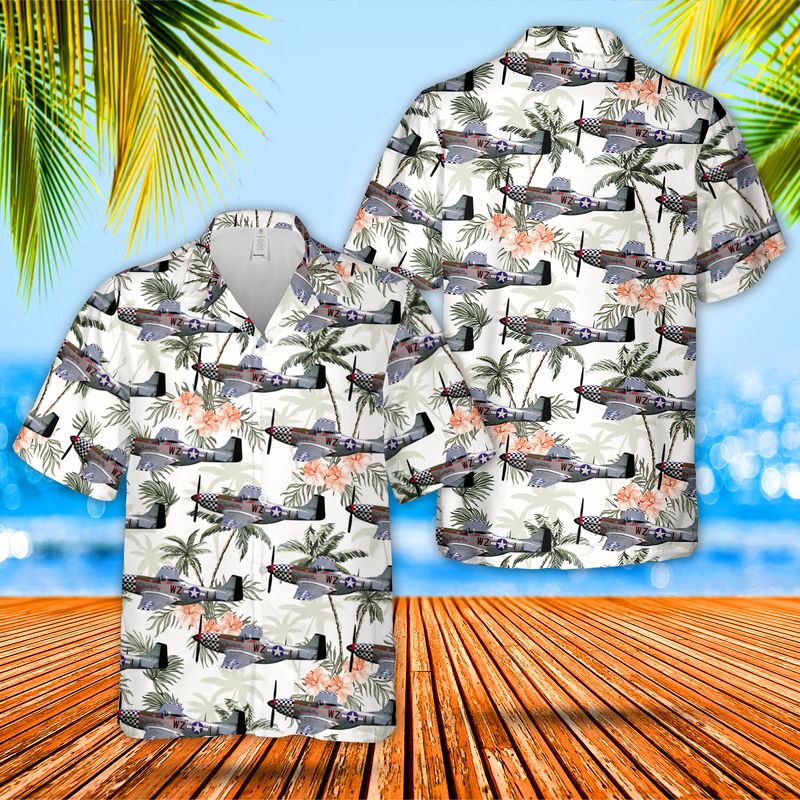 P-51 "Big Beautiful Doll" Hawaiian Shirt