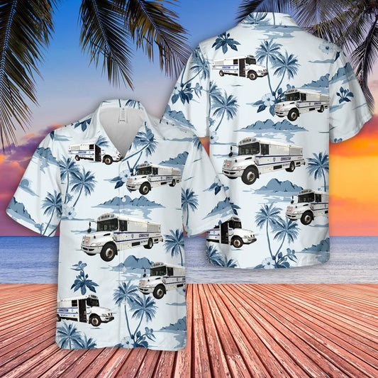 New York City Department of Correction Hawaiian Shirt