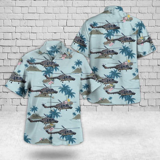 German Navy Westland Super Lynx Mk.88A Hawaiian Shirt