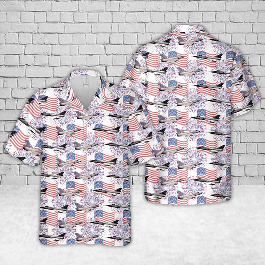 Convair F-106 Delta Dart Hawaiian Shirt