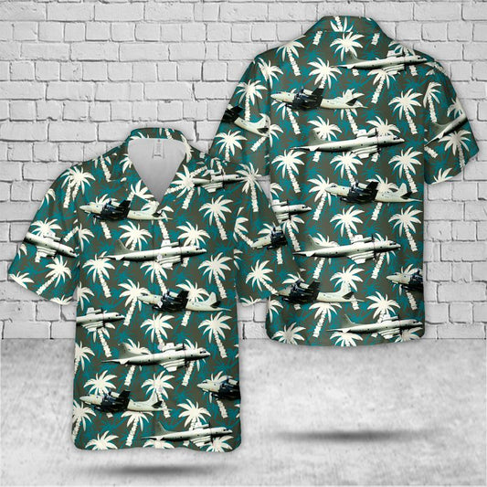 German Navy Lockheed P-3C Orion Hawaiian Shirt