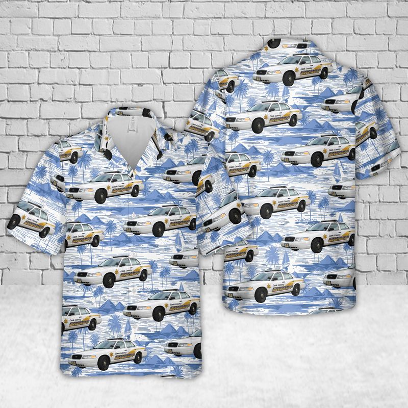 Illinois Cook County Sheriff Hawaiian Shirt