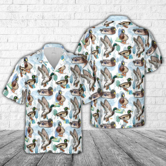 Mallard Duck Hawaiian Shirt