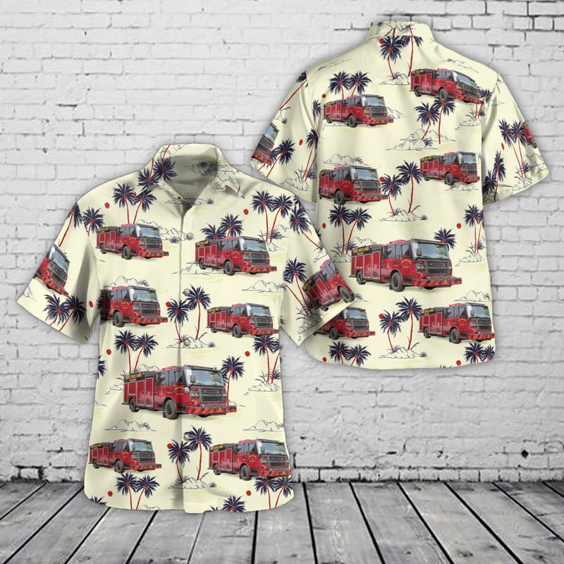 Grosse Pointe Park, Michigan, Grosse Pointe Park Department of Public Safety - Fire Hawaiian Shirt
