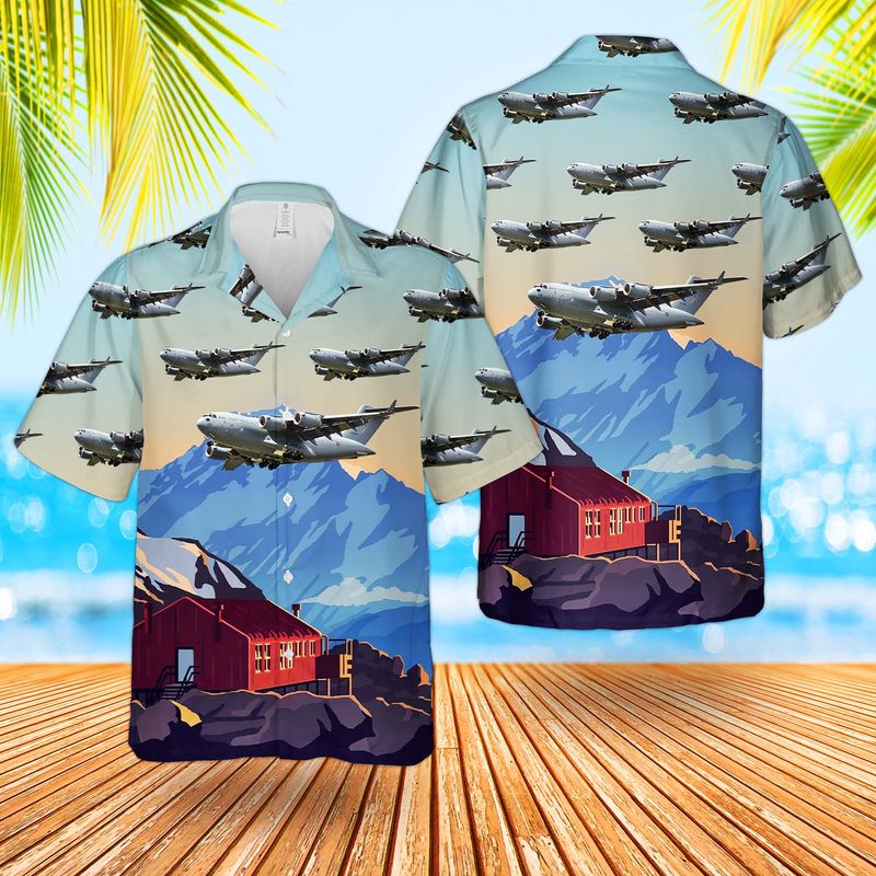 Royal Australian Air Force C-17A Globemaster III Hawaiian Shirt