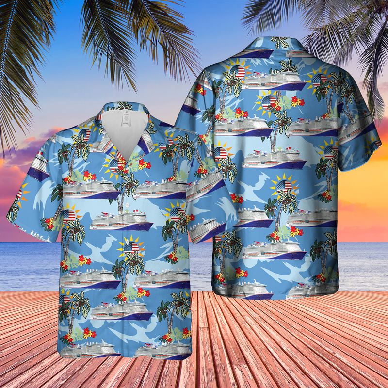 US Cruise Mardi Gras Hawaiian Shirt