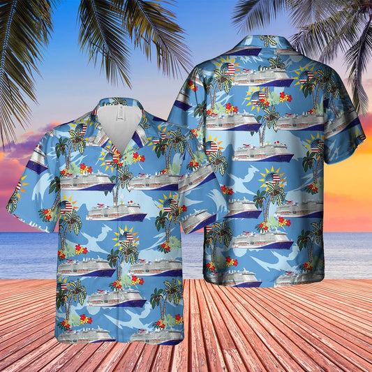 US Cruise Mardi Gras Hawaiian Shirt