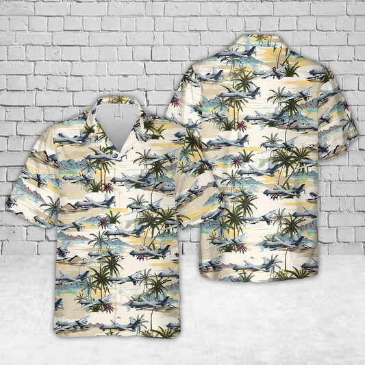 U.S. Air Force MQ-9A Reaper Hawaiian Shirt