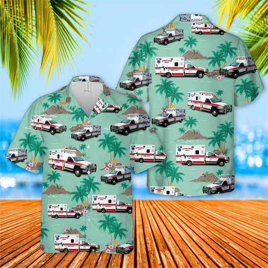 Southern Clarion County Ambulance Service Hawaiian Shirt