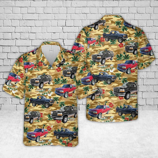 FORD BRONCO Truck 1995 Hawaiian Shirt