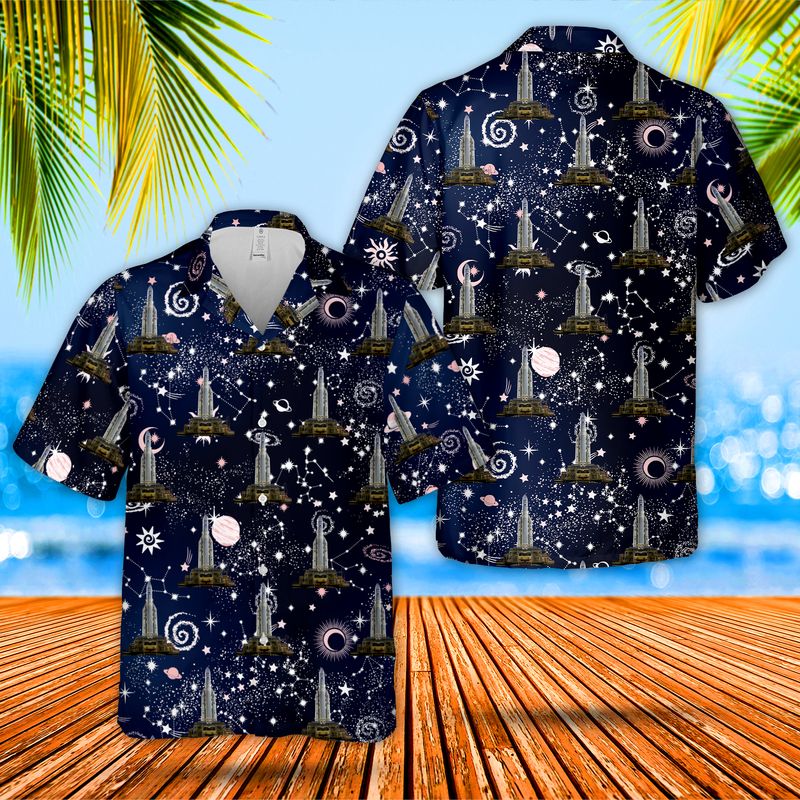 Ariane 5 with James Webb Space Telescope Prelaunch Hawaiian Shirt