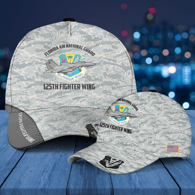 Florida Air National Guard 125th Fighter Wing McDonnell Douglas F-15C Eagle Baseball Cap