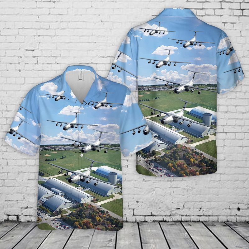 Hanoi Taxi Flying Over National Museum of the United States Air Force Hawaiian Shirt