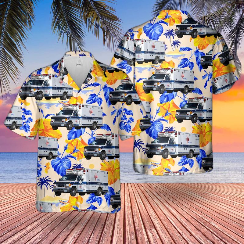 Reno, Nevada Regional Emergency Medical Services Authority Hawaiian Shirt
