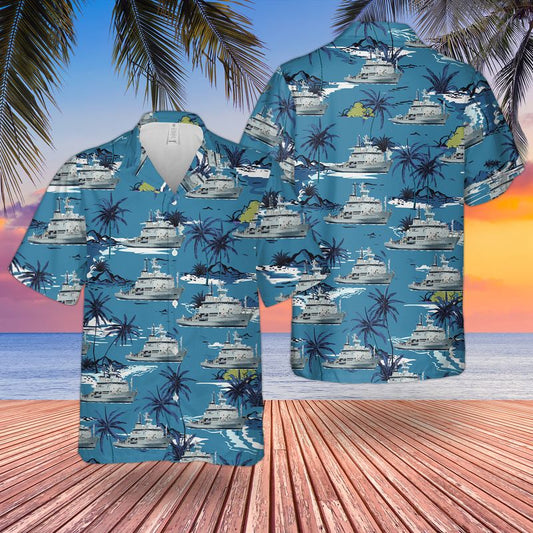 Royal Australian Navy Leeuwin Class Hawaiian Shirt