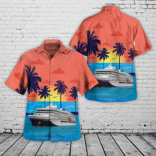 Hapag-Lloyd AG Hapag-Lloyd Kreuzfahrten Hanseatic Inspiration Hawaiian Shirt
