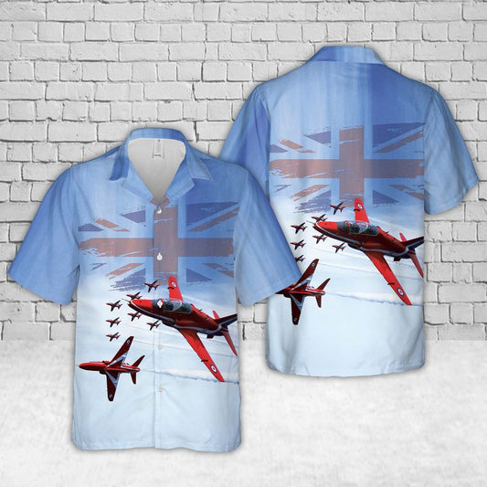 RAF Red Arrows Hawaiian Shirt
