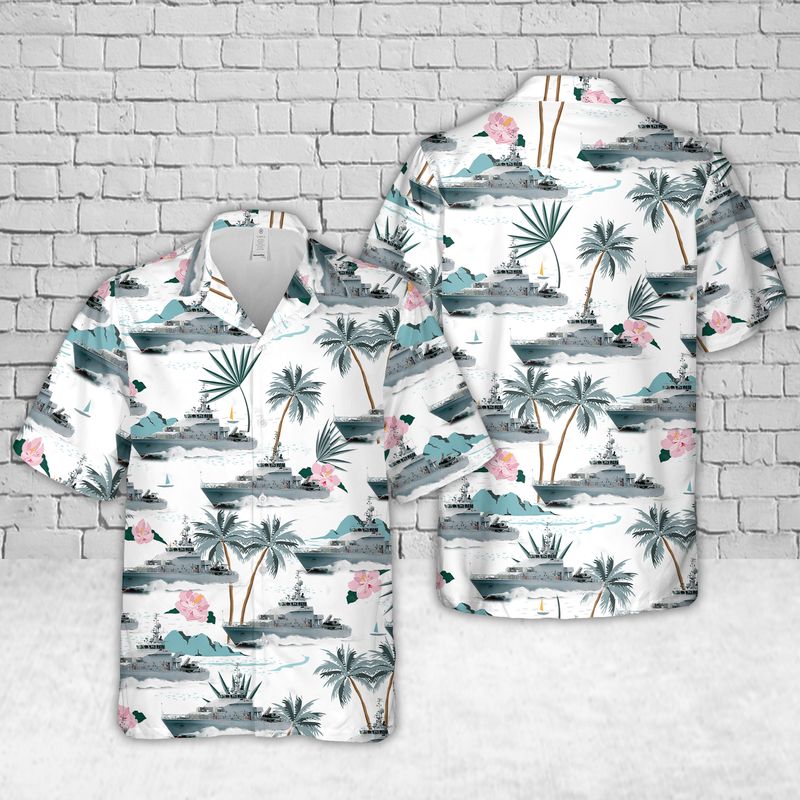 HMNZS Hawea (2007) Royal New Zealand Navy Hawaiian Shirt